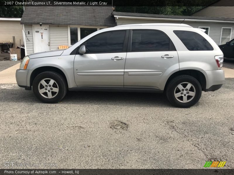 Silverstone Metallic / Light Gray 2007 Chevrolet Equinox LT