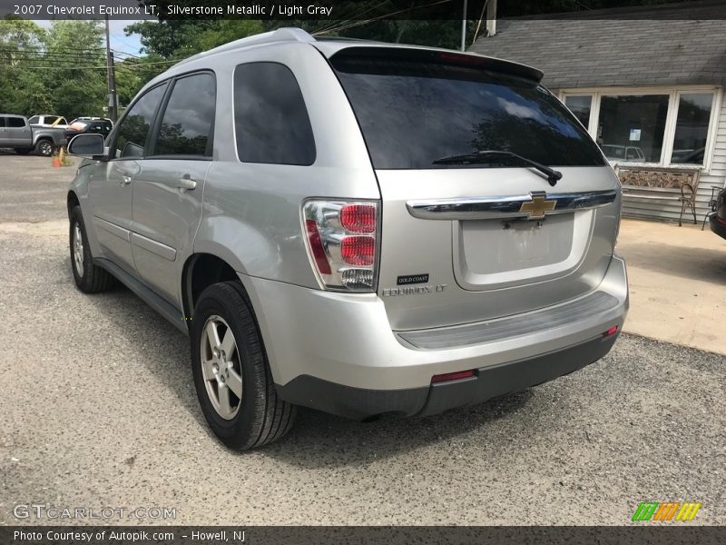 Silverstone Metallic / Light Gray 2007 Chevrolet Equinox LT