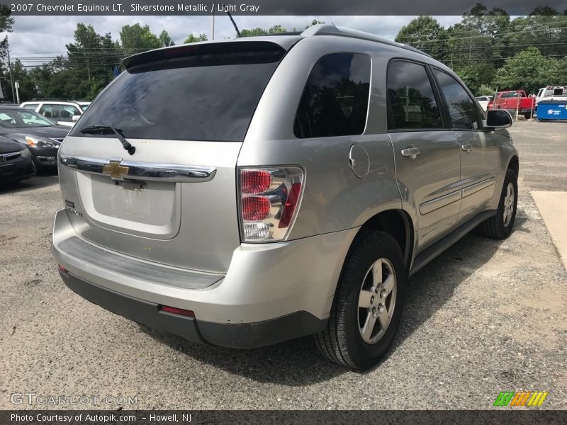 Silverstone Metallic / Light Gray 2007 Chevrolet Equinox LT