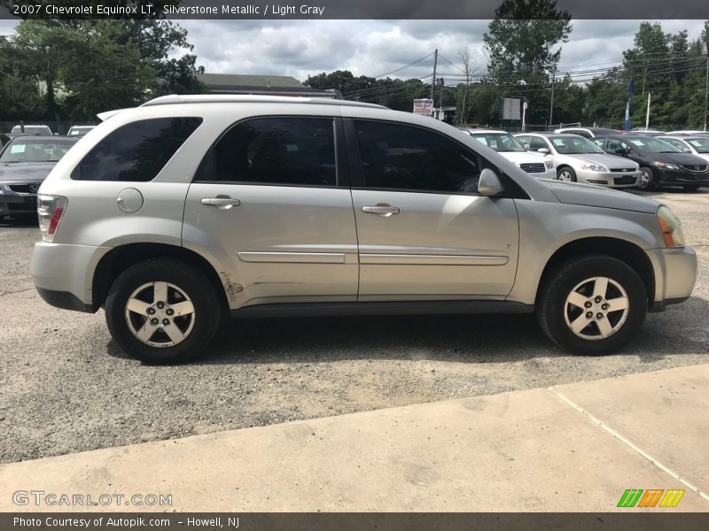 Silverstone Metallic / Light Gray 2007 Chevrolet Equinox LT
