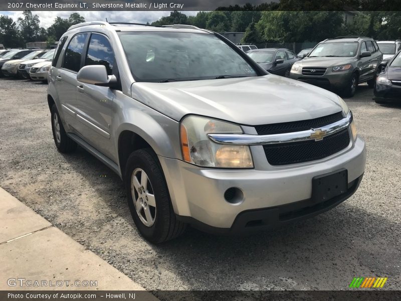 Silverstone Metallic / Light Gray 2007 Chevrolet Equinox LT