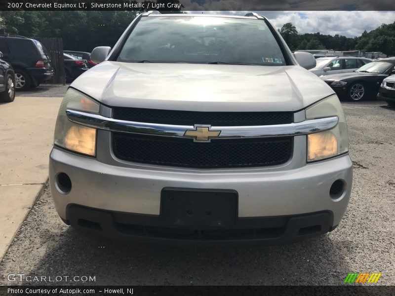 Silverstone Metallic / Light Gray 2007 Chevrolet Equinox LT