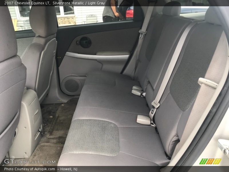 Silverstone Metallic / Light Gray 2007 Chevrolet Equinox LT