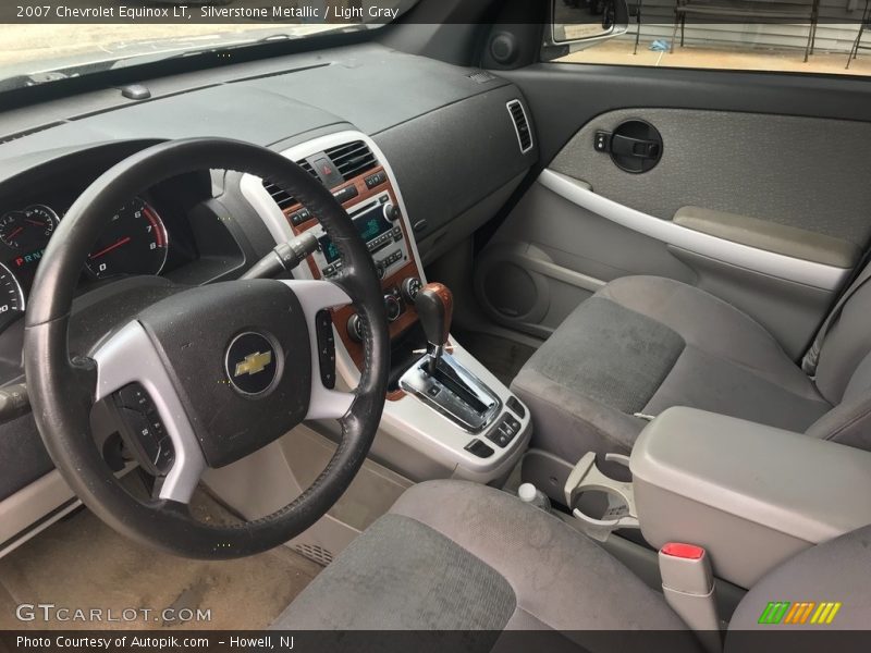 Silverstone Metallic / Light Gray 2007 Chevrolet Equinox LT