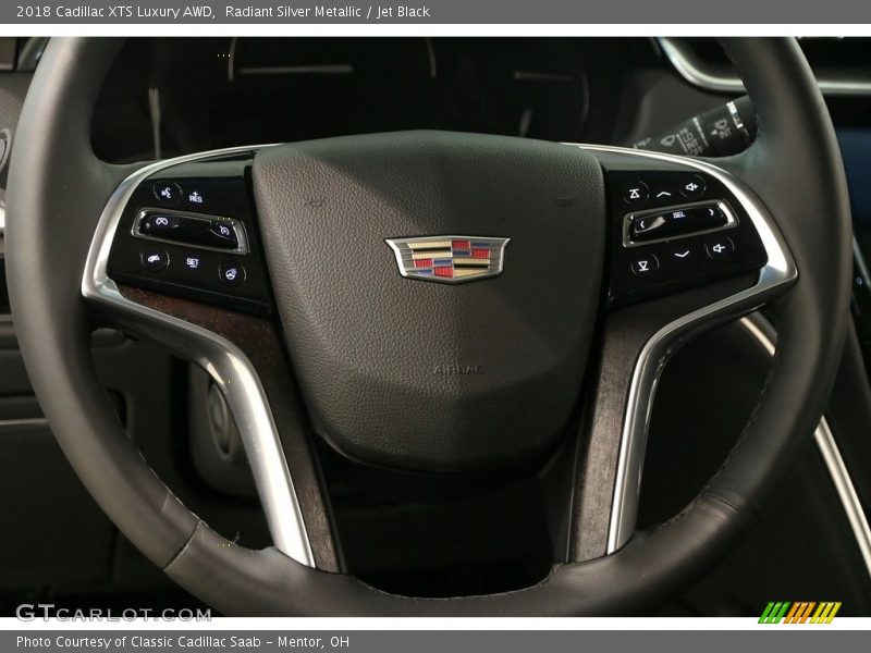 Radiant Silver Metallic / Jet Black 2018 Cadillac XTS Luxury AWD