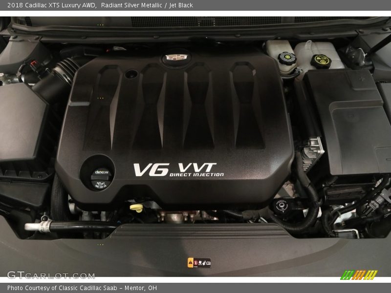 Radiant Silver Metallic / Jet Black 2018 Cadillac XTS Luxury AWD
