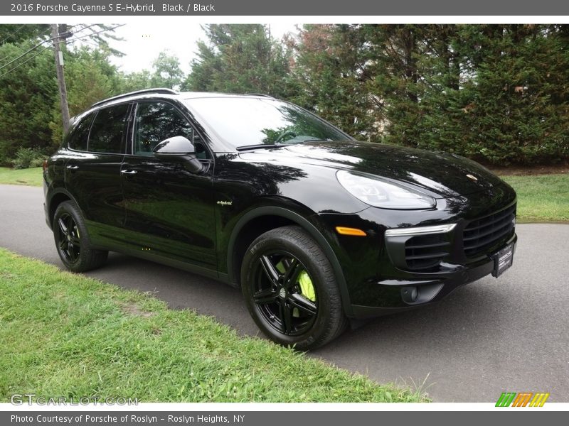 Black / Black 2016 Porsche Cayenne S E-Hybrid