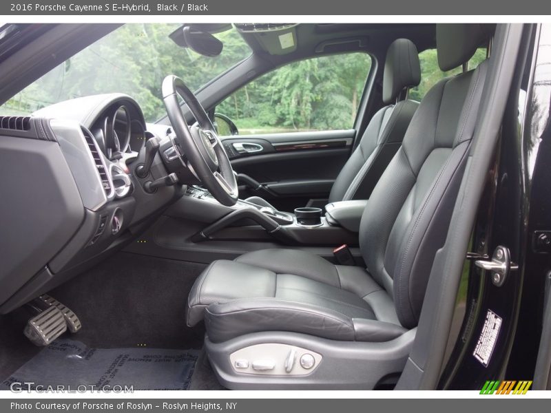 Front Seat of 2016 Cayenne S E-Hybrid