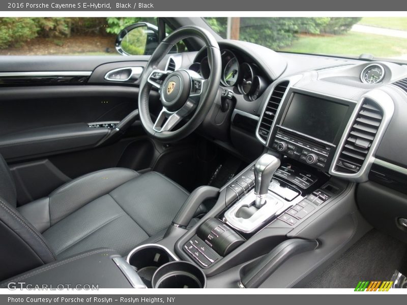Front Seat of 2016 Cayenne S E-Hybrid