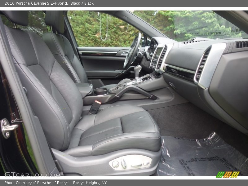 Front Seat of 2016 Cayenne S E-Hybrid