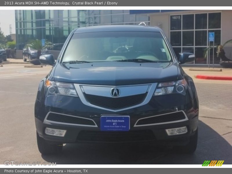 Crystal Black Pearl / Ebony 2013 Acura MDX SH-AWD Technology