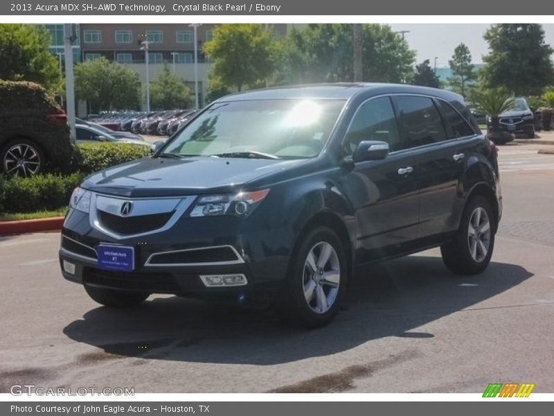 Crystal Black Pearl / Ebony 2013 Acura MDX SH-AWD Technology