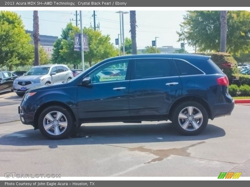 Crystal Black Pearl / Ebony 2013 Acura MDX SH-AWD Technology