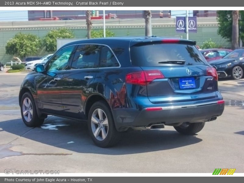 Crystal Black Pearl / Ebony 2013 Acura MDX SH-AWD Technology
