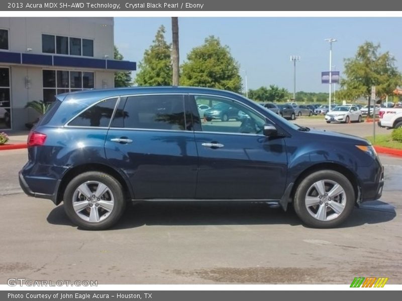 Crystal Black Pearl / Ebony 2013 Acura MDX SH-AWD Technology