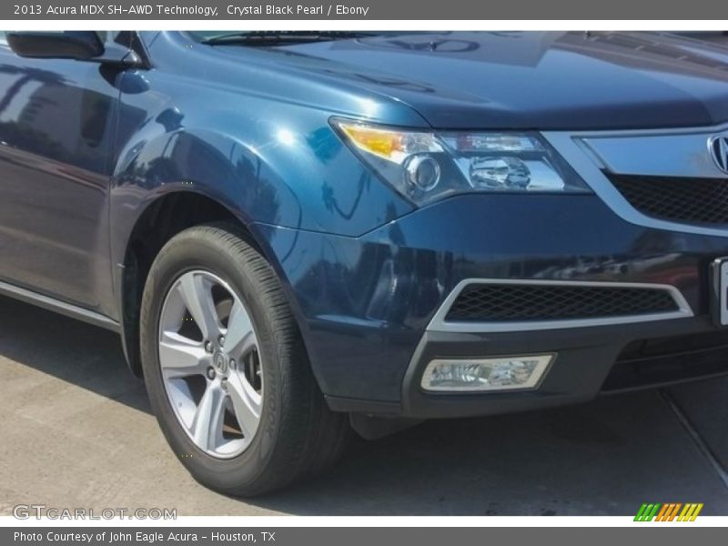 Crystal Black Pearl / Ebony 2013 Acura MDX SH-AWD Technology