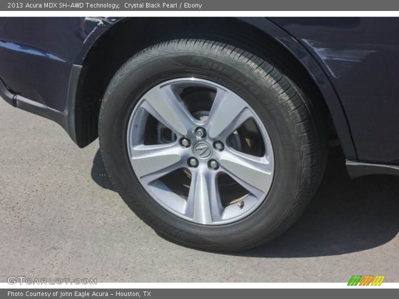 Crystal Black Pearl / Ebony 2013 Acura MDX SH-AWD Technology