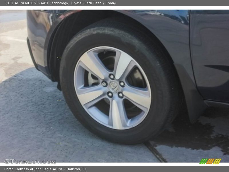 Crystal Black Pearl / Ebony 2013 Acura MDX SH-AWD Technology