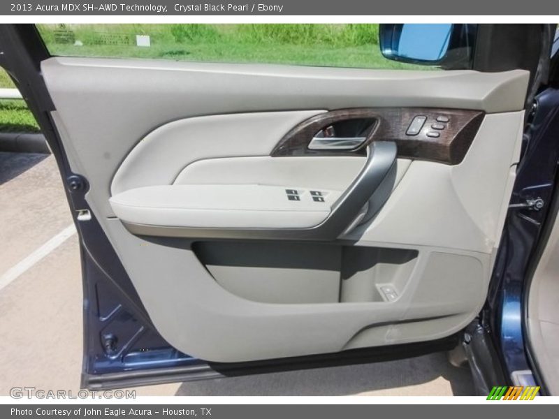 Crystal Black Pearl / Ebony 2013 Acura MDX SH-AWD Technology