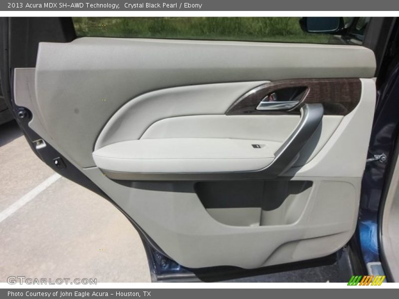 Crystal Black Pearl / Ebony 2013 Acura MDX SH-AWD Technology