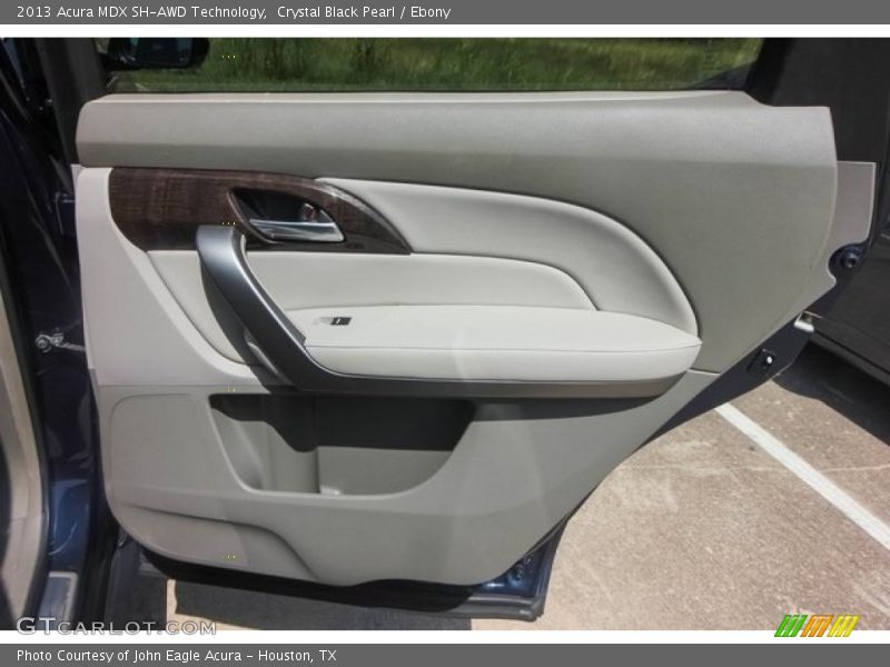 Crystal Black Pearl / Ebony 2013 Acura MDX SH-AWD Technology