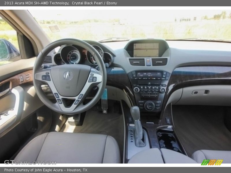 Crystal Black Pearl / Ebony 2013 Acura MDX SH-AWD Technology