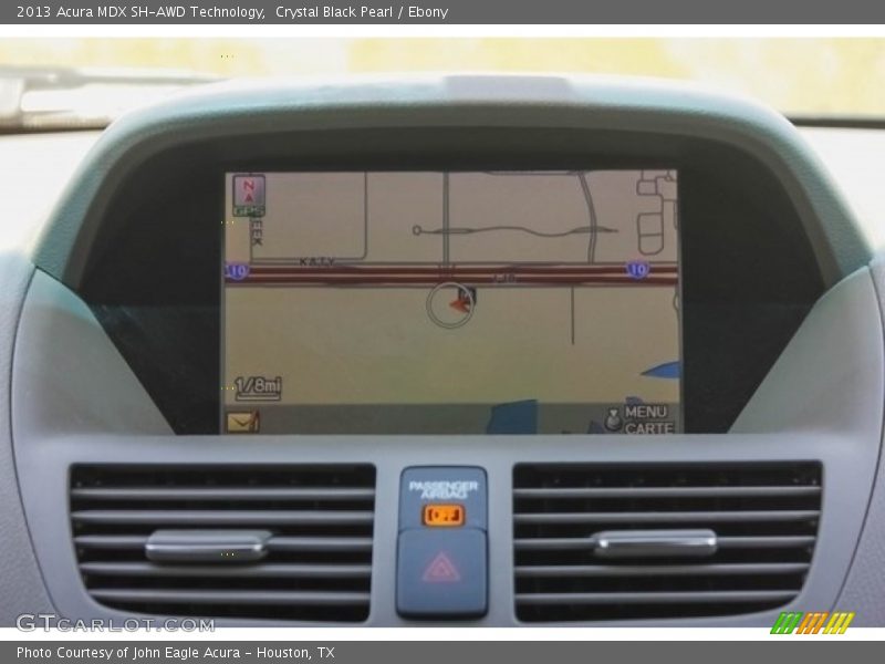 Crystal Black Pearl / Ebony 2013 Acura MDX SH-AWD Technology