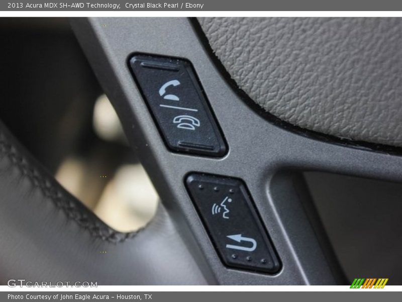 Crystal Black Pearl / Ebony 2013 Acura MDX SH-AWD Technology