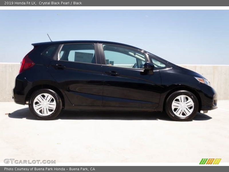 Crystal Black Pearl / Black 2019 Honda Fit LX