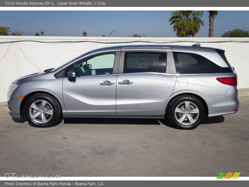 Lunar Silver Metallic / Gray 2019 Honda Odyssey EX-L