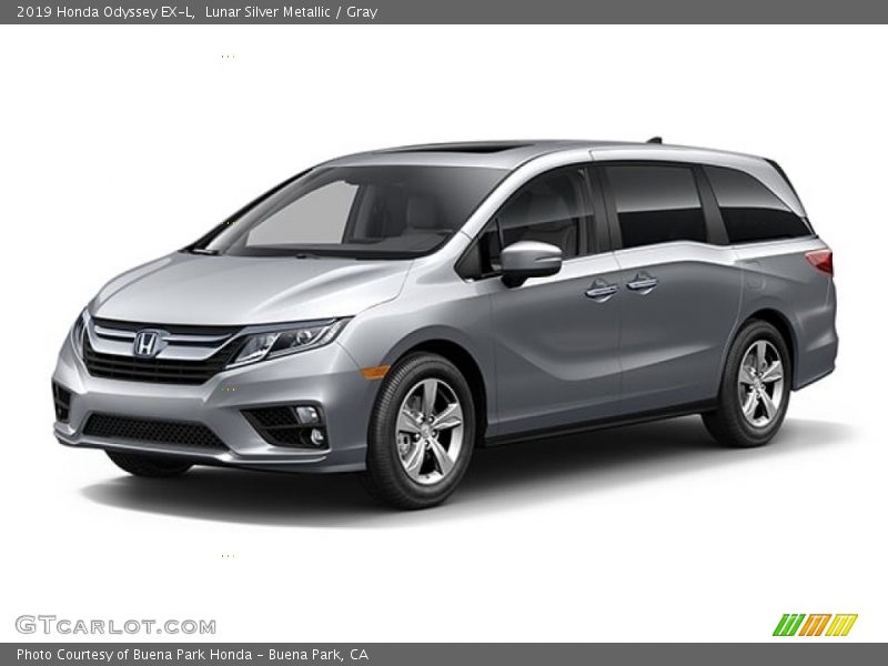 Lunar Silver Metallic / Gray 2019 Honda Odyssey EX-L