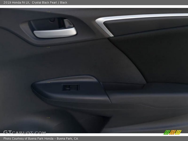 Crystal Black Pearl / Black 2019 Honda Fit LX