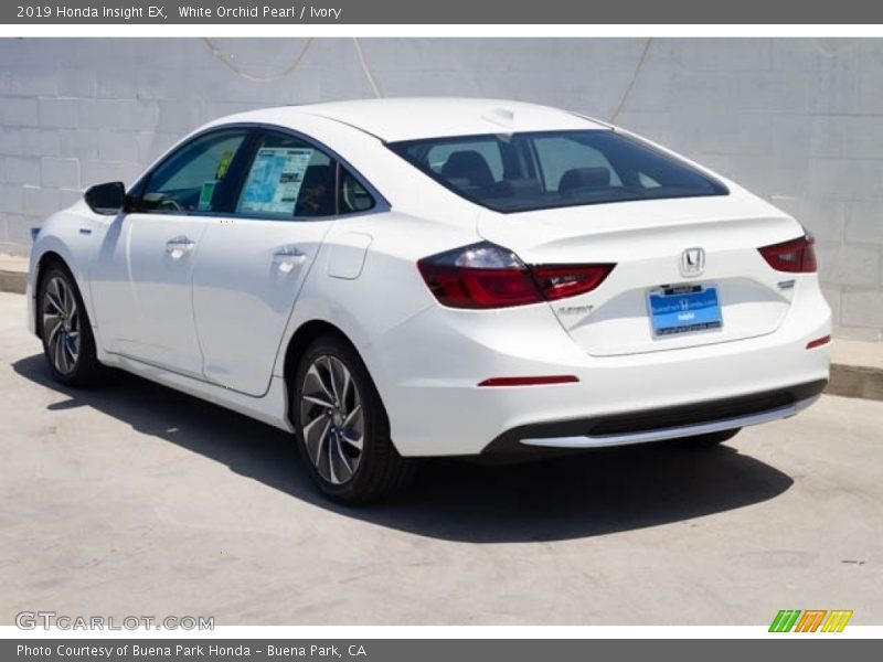 White Orchid Pearl / Ivory 2019 Honda Insight EX