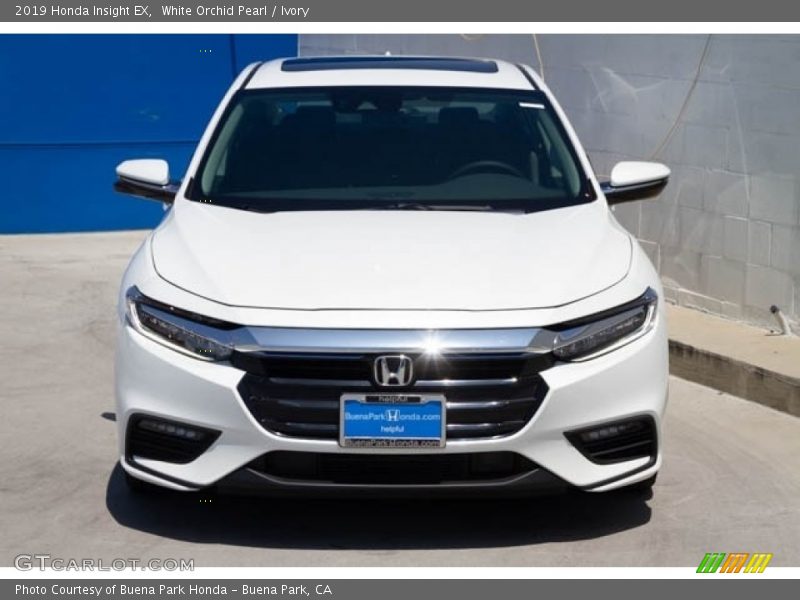 White Orchid Pearl / Ivory 2019 Honda Insight EX