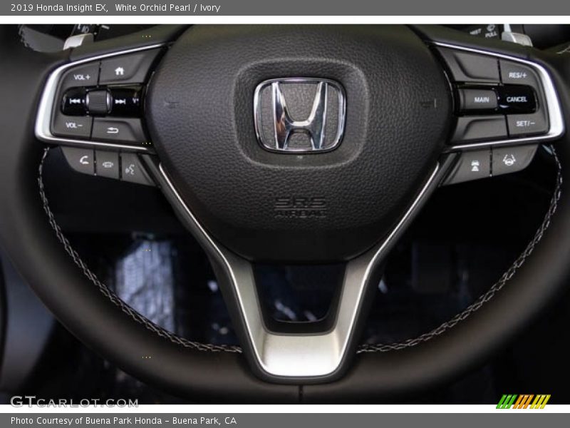White Orchid Pearl / Ivory 2019 Honda Insight EX