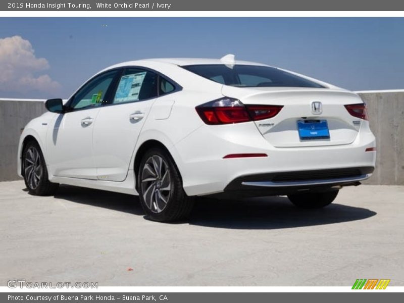 White Orchid Pearl / Ivory 2019 Honda Insight Touring