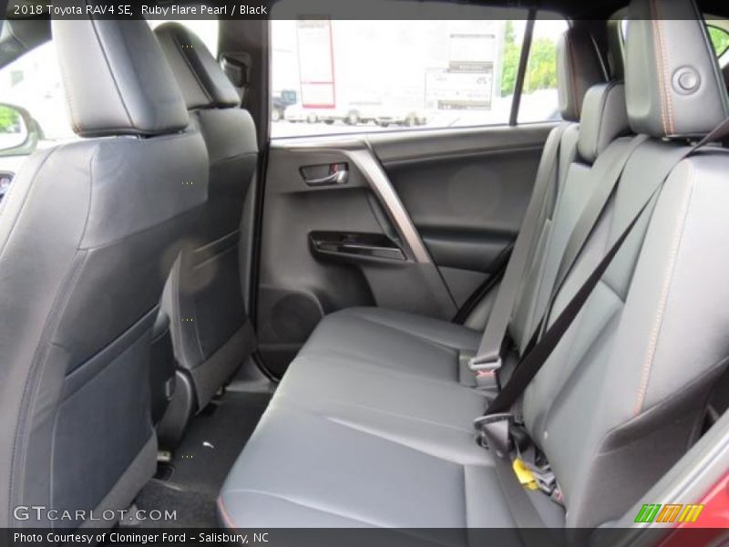 Rear Seat of 2018 RAV4 SE