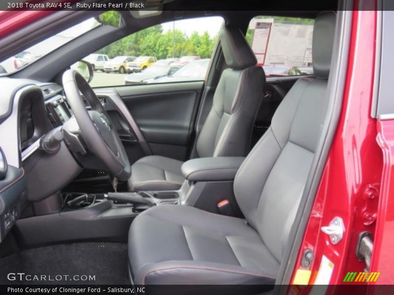  2018 RAV4 SE Black Interior