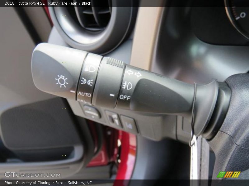 Controls of 2018 RAV4 SE