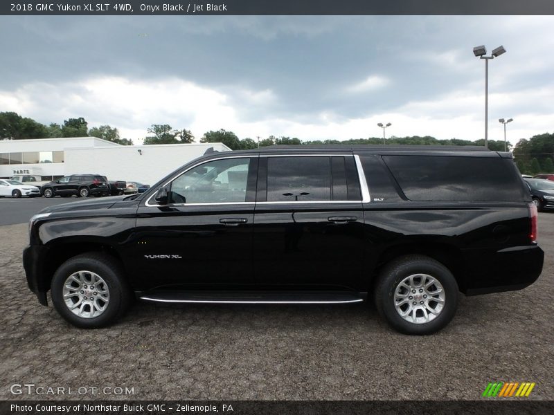 Onyx Black / Jet Black 2018 GMC Yukon XL SLT 4WD