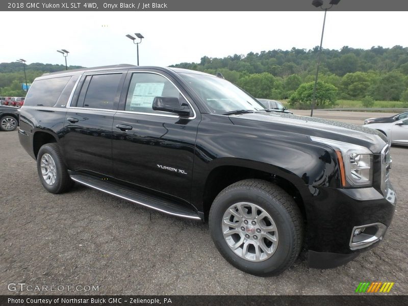 Onyx Black / Jet Black 2018 GMC Yukon XL SLT 4WD