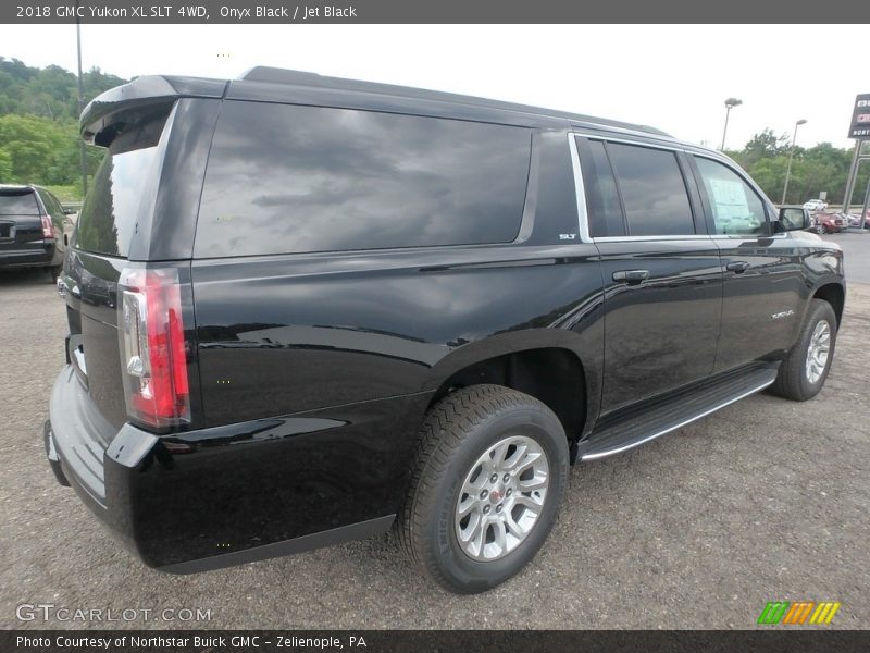 Onyx Black / Jet Black 2018 GMC Yukon XL SLT 4WD