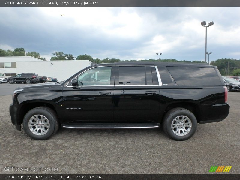 Onyx Black / Jet Black 2018 GMC Yukon XL SLT 4WD