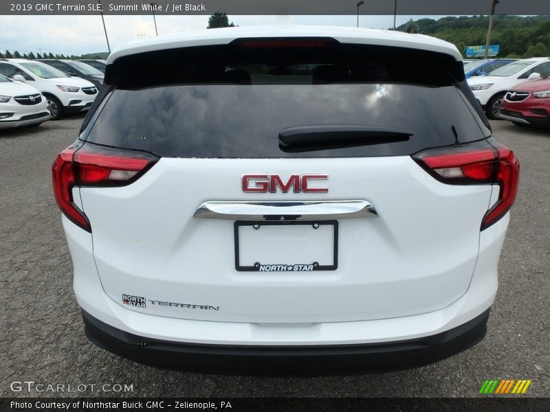 Summit White / Jet Black 2019 GMC Terrain SLE