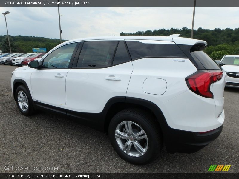 Summit White / Jet Black 2019 GMC Terrain SLE