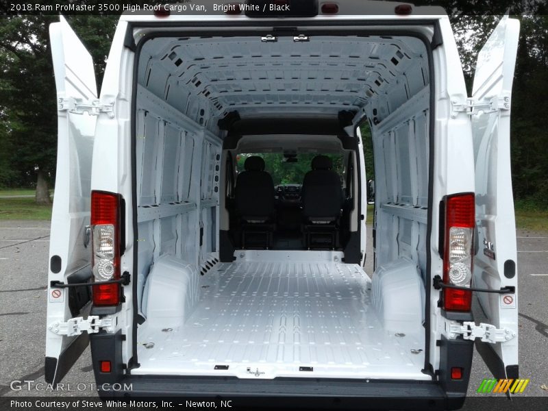 Bright White / Black 2018 Ram ProMaster 3500 High Roof Cargo Van