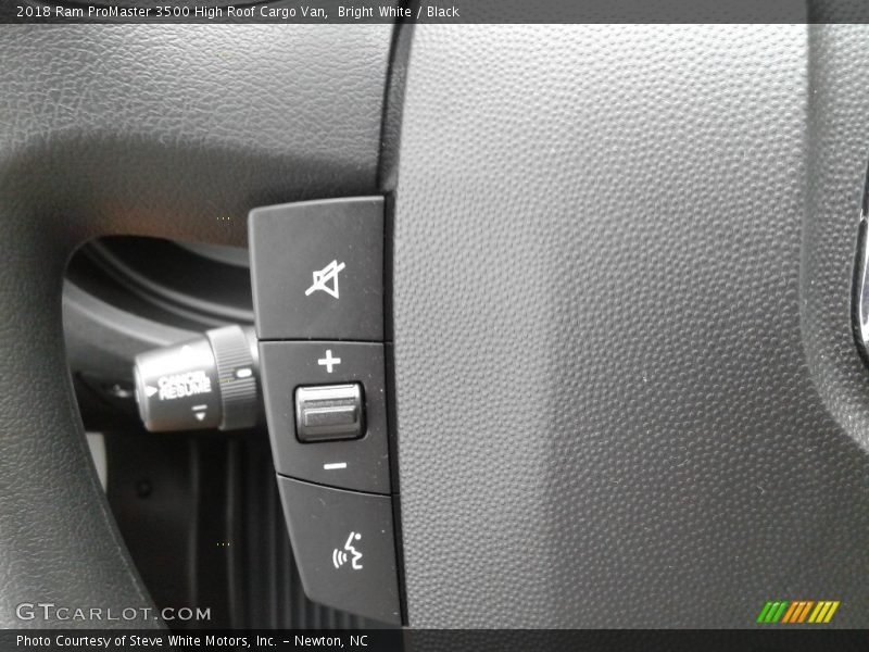Bright White / Black 2018 Ram ProMaster 3500 High Roof Cargo Van