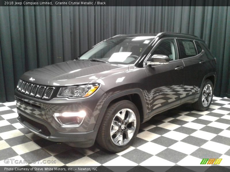 Granite Crystal Metallic / Black 2018 Jeep Compass Limited