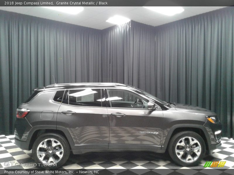 Granite Crystal Metallic / Black 2018 Jeep Compass Limited