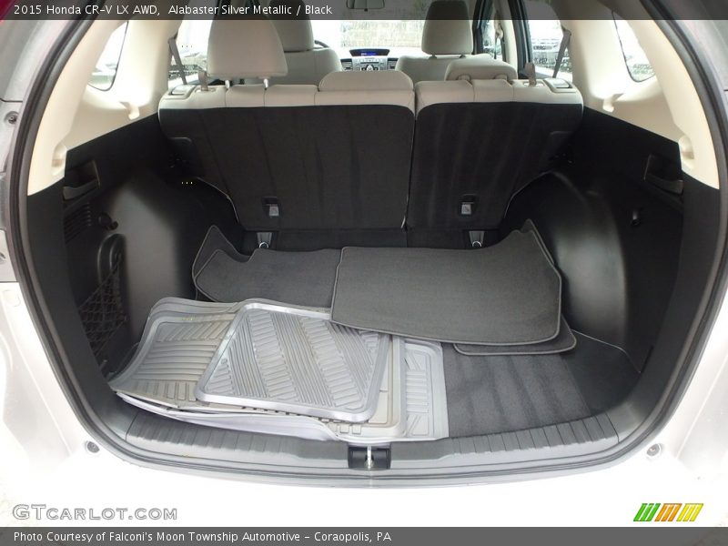Alabaster Silver Metallic / Black 2015 Honda CR-V LX AWD